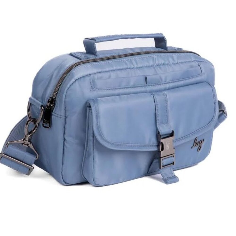 Lug Sidecar Convertible Crossbody Bag Belt Bag Blue Moon